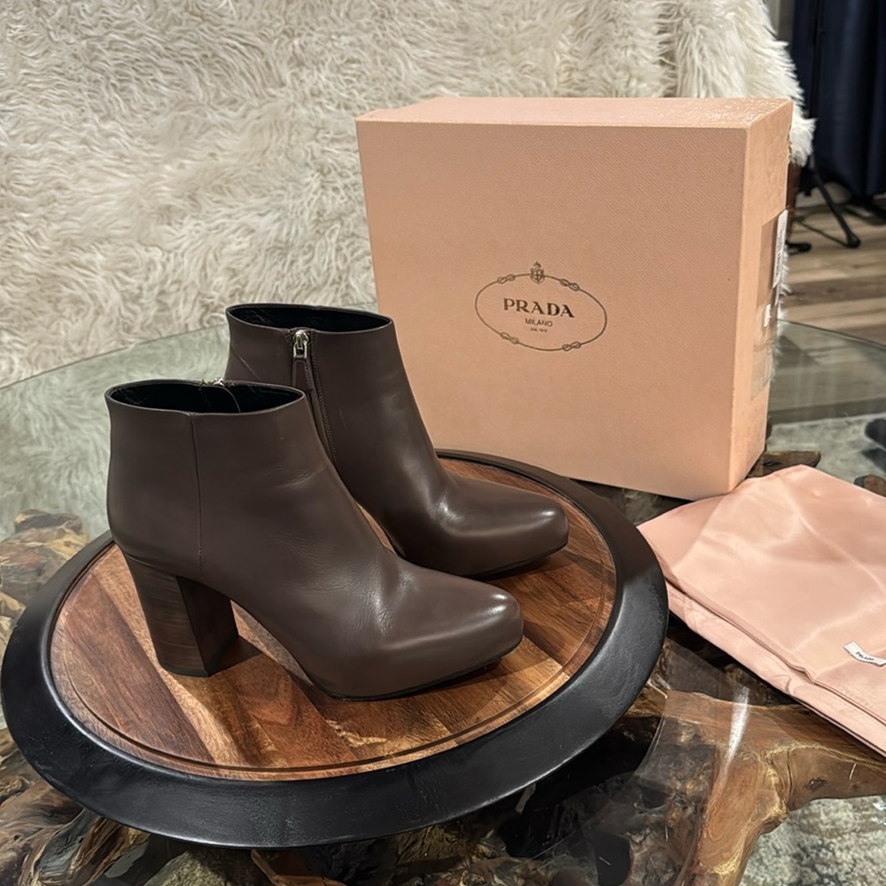 Prada graphite booty